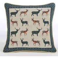 Alan Symonds Christmas Tapestry Cushion Covers 45x45cm (STAGS)