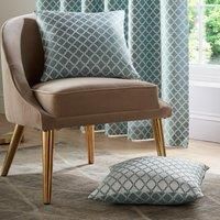 Cotswold Soft Jacquard Cushion Covers Diamond Design 5 colours & Filled Cushions