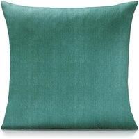 Alan Symonds Plain Square Cushion Cover Water Resistant Outdoor Garden Dining Chair Scatter 22" x 22" (Green)