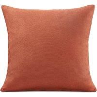 Velvet Chenille Cushion Covers 18"X18" Plain Square Decor Bed Sofa Soft Pillows