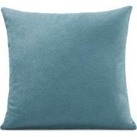 Velvet Chenille Cushion Covers 18"X18" Plain Square Decor Bed Sofa Soft Pillows