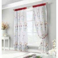 Spring Embroidered Voile Curtains