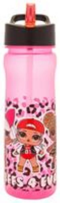 LOL Pink Sipper Water Bottle - 600ml