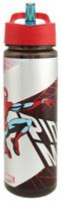 Spider-Man Red Sipper Water Bottle - 600ml