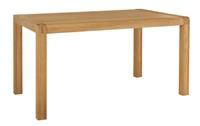 Habitat Radius Solid Oak 6 Seater Dining Table