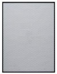Habitat Aluminus Metal Picture Frame - Black - 82x62cm