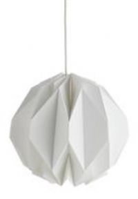 Habitat Kura Origami Paper Shade - White