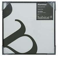 Habitat Aluminus Metal Picture Frame - Black - 40x40cm