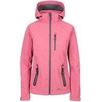 Trespass Womens Softshell Jacket Zip Off Hood with 3 Zips Bela II
