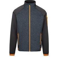Trespass Mens Full Zip Fleece Airtrap AT300 Brushed Back Contrast Panel Foxearth