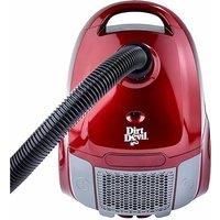 Dirt Devil 800W Compact Bagged Cylinder Vacuum Cleaner 2L Dust Bag Capacity CY06