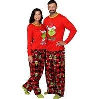 The Grinch Inspired Matching Family Christmas Pyjamas - Black