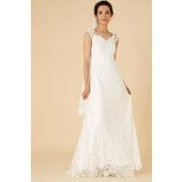 Cassandra Lace Bridal Maxi Dress Ivory