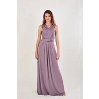 Monsoon Thea Twist Me Tie Me Maxi Bridesmaid Dress - Pink