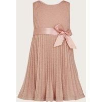Baby Gilded Roses Pleated Dress