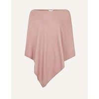 Accessorize Perfect Knit Poncho - Pink