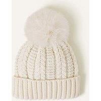 Accessorize Luxe Pom Beanie