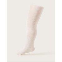 Monsoon Baby Girls Diamond Butterfly Tights - Ivory