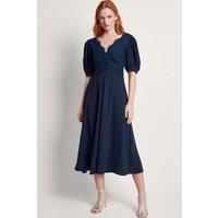 Nancy Lace Tea Dress Blue