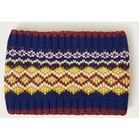 Monsoon Girls Fair Isle Knitted Snood - Multi