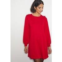Susie Mini Jumper Dress Red