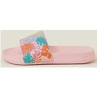 Accessorize Girls Tropical Sliders - Multi