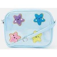 Accessorize Girls Star Camera Bag - Blue