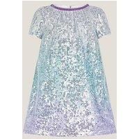 Monsoon Baby Girls Mermaid Ombre Sequin Dress - Multi