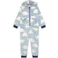 Monsoon Boys Glow In The Dark Dino All In One - Navy