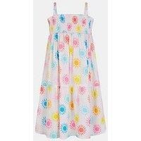 Accessorize Girls Sunshine Print Dress - Multi