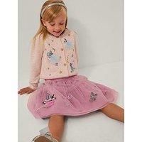 Monsoon Girls Butterfly Fairy Mesh Skirt - Pink