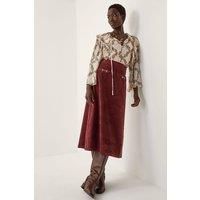 Monsoon Women's Diamond Floral Print Blouse Ivory | Size: 2XL