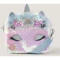 Monsoon Girls Frost Unicorn Camera Bag - Blue