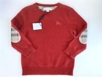 Burberry 100% Cashmere Red Jumper Unisex / Boys Size 4 Years /  104cm BNWT