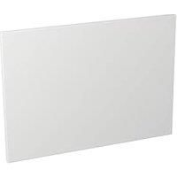 Wickes Orlando White Gloss Slab Appliance Door (D)  600 x 437mm