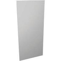 Wickes Orlando Grey Gloss Slab Appliance Door (A) - 600 x 1319mm