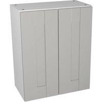 Wickes Vermont Grey On White Floorstanding Storage Unit - 600 x 735mm