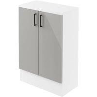 Wickes Vienna Grey Base / Wall Storage Unit - 600 x 735mm