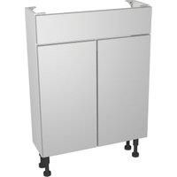 Wickes Vienna Grey Compact Vanity Unit  600 x 735mm