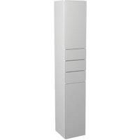 Wickes Vienna Grey Tower Unit with Drawers - 300 x 1762mm
