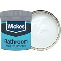 Wickes Cloud - No.150 Bathroom Soft Sheen Emulsion Paint Tester Pot -50ml