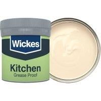 Wickes Magnolia - No. 310 Kitchen Matt Emulsion Paint Tester Pot - 50ml