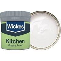 Wickes Powder Grey - No. 140 Kitchen Matt Emulsion Paint Tester Pot - 50ml