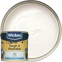 Wickes Pure Cotton - No.110 Tough & Washable Matt Emulsion Paint - 2.5L