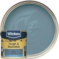 Wickes Moon Shadow - No.975 Tough & Washable Matt Emulsion Paint - 2.5L