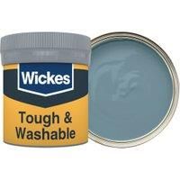 Wickes Moon Shadow - No. 975 Tough & Washable Matt Emulsion Paint Tester Pot - 50ml