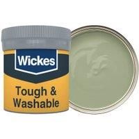 Wickes Olive Green - No. 830 Tough & Washable Matt Emulsion Paint Tester Pot - 50ml