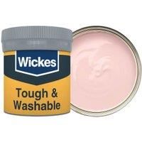 Wickes Poetic Pink - No. 605 Tough & Washable Matt Emulsion Paint Tester Pot - 50ml