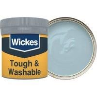 Wickes Rock Pool - No. 225 Tough & Washable Matt Emulsion Paint Tester Pot - 50ml