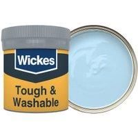 Wickes Sky - No. 910 Tough & Washable Matt Emulsion Paint Tester Pot - 50ml